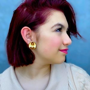 Schitt’s Creek wooden stud earrings
